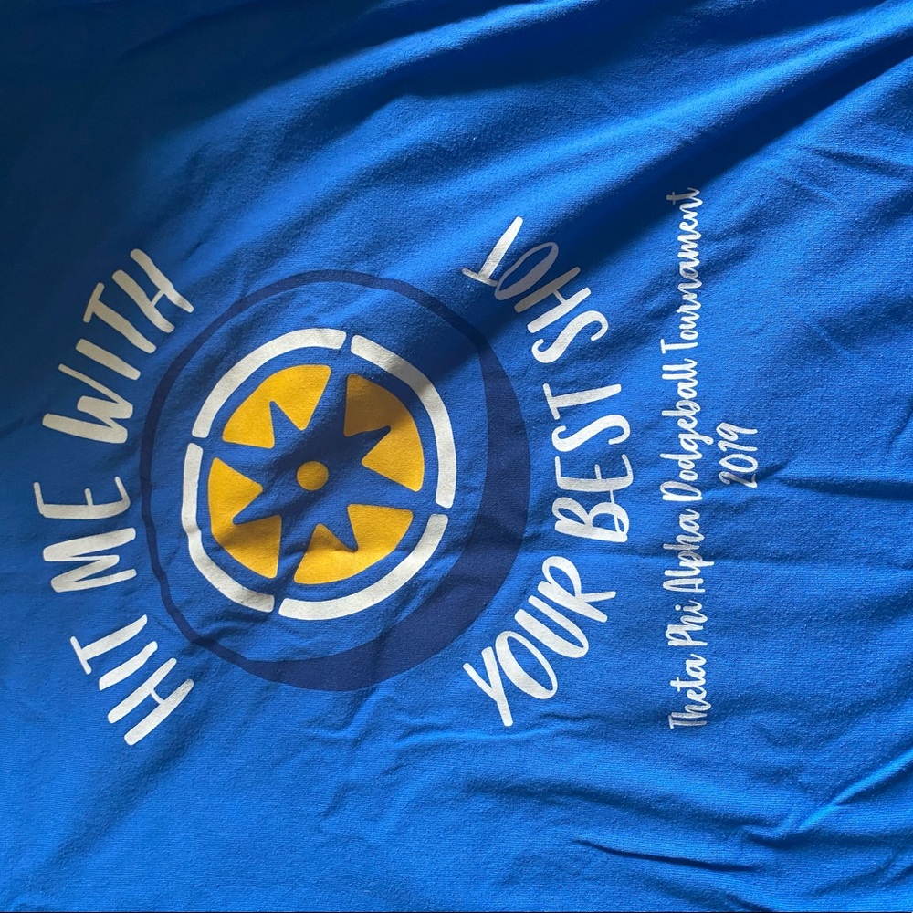 Theta phi alpha philanthropy event shirt 2019
